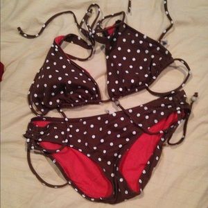 AE polka dot bikini 👙