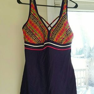 Bathing suit-dark purple