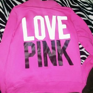 PINK by VS Fleece NEVER WORN!!!