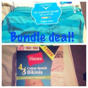 Bundle 2 sport bras and 4 panties NWT!!!🎉
