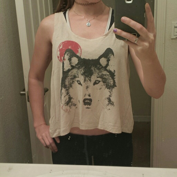 Wolf Crop Top