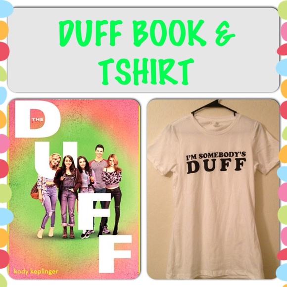 DUFF Movie tshirt and book