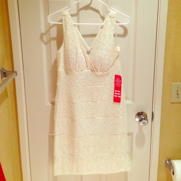 Ivory ladies dress