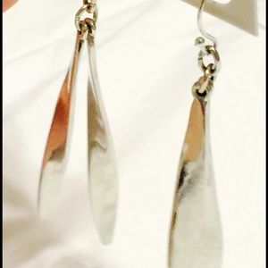 Stealing silver earrings