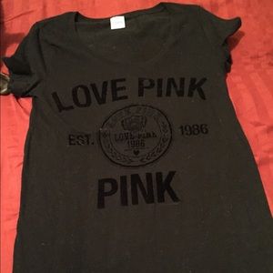 Victoria secret pink larg shirt EUC