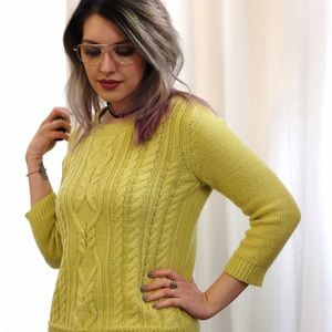 Old Navy Sweaters - 💙SALE❤️ Neon Citrus Cable Knit Sweater Old Navy Sweaters - 💙SALE❤️ Neon Citrus Cable Knit Sweater