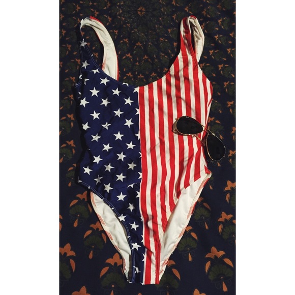 American Apparel Other - American Flag suit