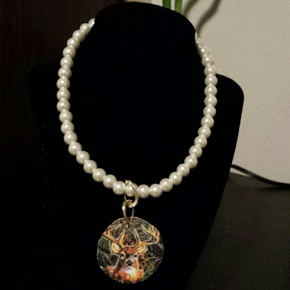 OUTDOOR Themed Camo Handmade Necklace