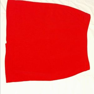 The Limited pencil skirt -red