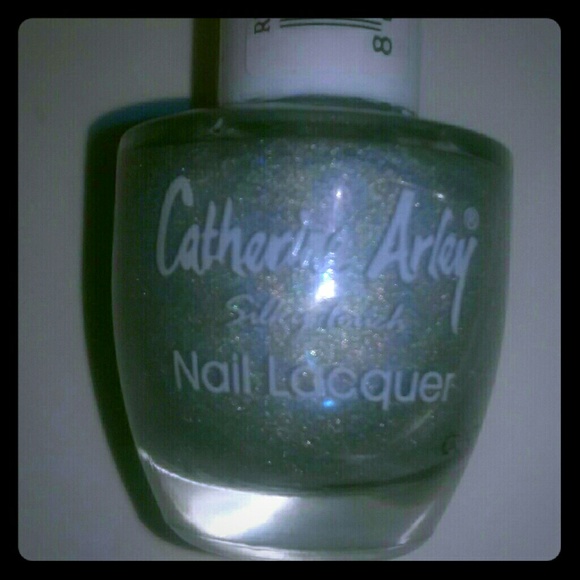 Catherine Arley rainbow holographic nail polish