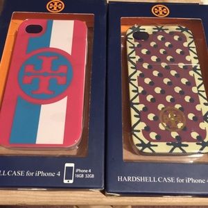 2 Tory  Burch I-phone 4 cases