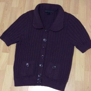 Marc by Marc Jacobs Purple Cardigan
