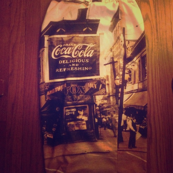 Small cocoa cola pencil skirt vintage