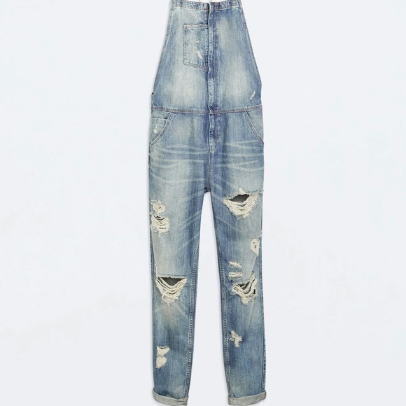 Zara Dungarees with Zip