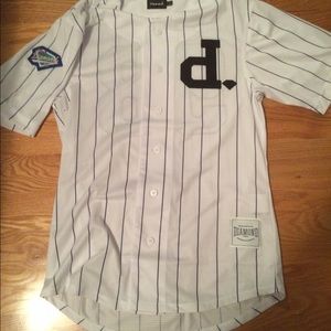 White Diamond baseball jersey