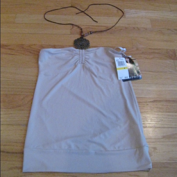 NWT - Rampage Halter Neck Tank Top