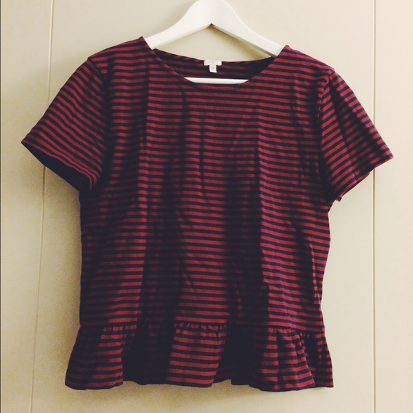 SOLD 🚫 J. Crew striped Tee