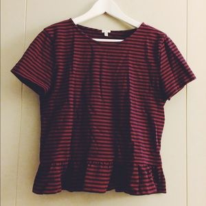 SOLD 🚫 J. Crew striped Tee
