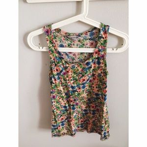 Forever 21 floral tank