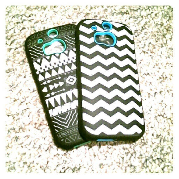 Bundle of two HTC one m8 cases