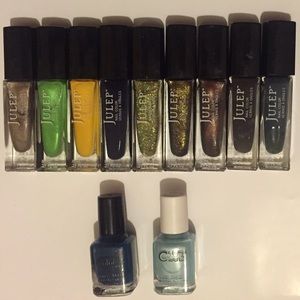 11 NEW nail polishes. 9 julep & 2 others