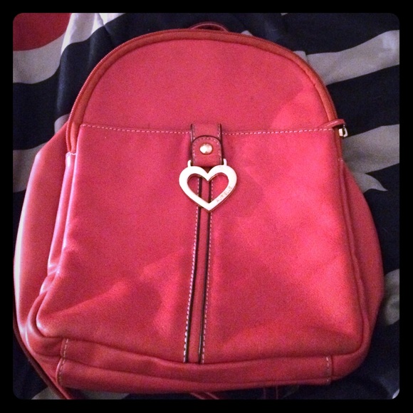 Aurielle Red Backpack Stule Purse