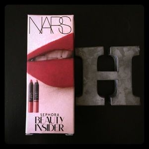 NARS two duo mini lip liners Sephora gift NEW