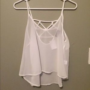 ASTR sheer crop top