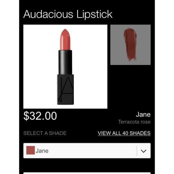 NARS audacious jane lipstick