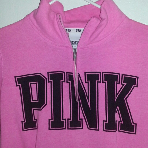 Vs pink half zip - Picture 2 of 3