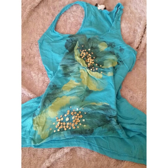 Floral print top