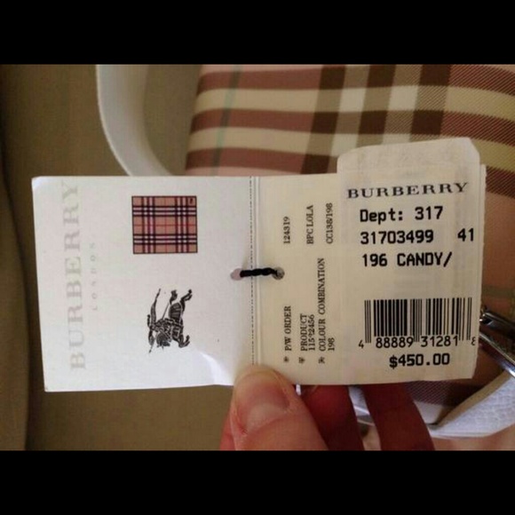 Burberry Pink Barrel Bag - Picture 2 of 4