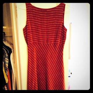 Ann Taylor silk sleeveless dress