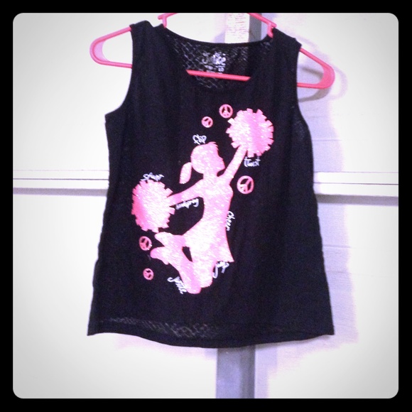 Justice cheer top size 10