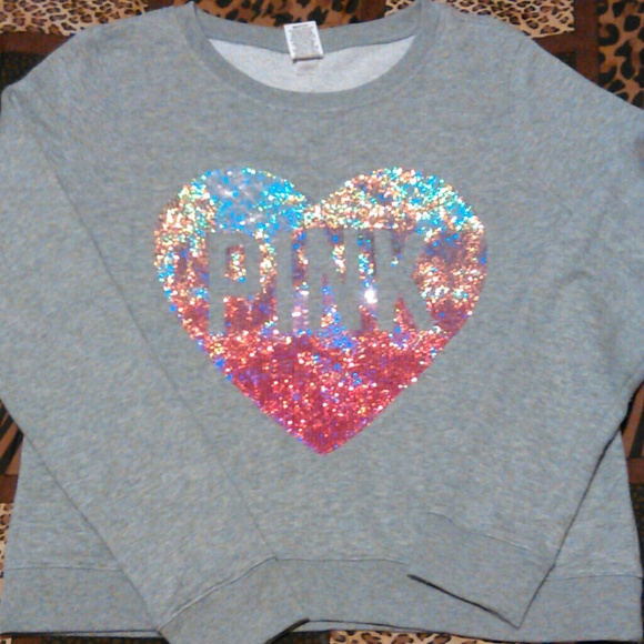 Vs pink sweatshirt