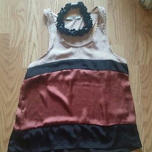 Blouse style tank top