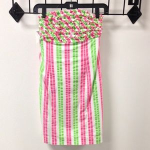 SALE! Lilly Pulitzer strapless "Franco" dress