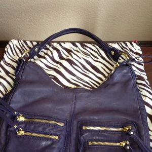 Authentic Linea Pelle Hobo Handbag