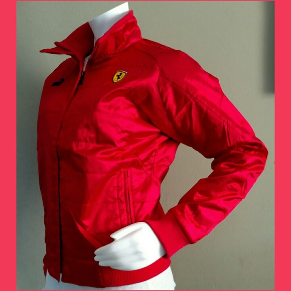 Puma Jackets & Blazers - Beautiful red Puma Ferrari jacket