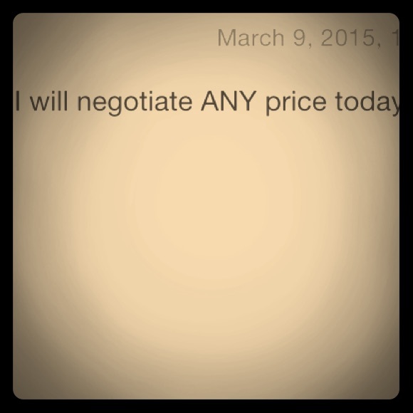 Any price