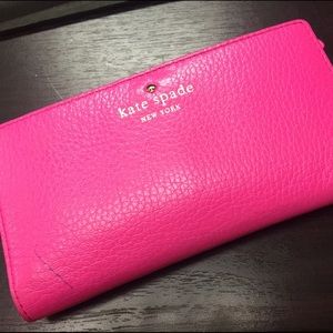 Kate Spade Pink Stacy Wallet