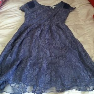 Light blue lace dress