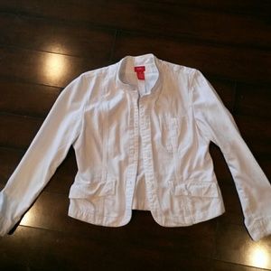 White Denim Jacket