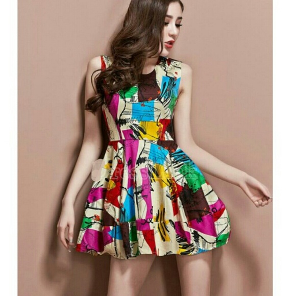 Flirty Bohemian Style Dress