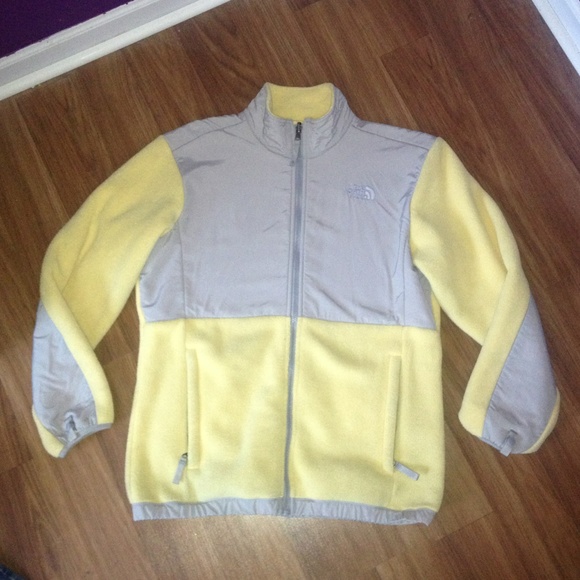 SALE!! yellow Denali north face jacket