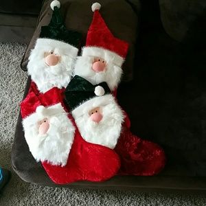 Was $15.00.  Santa Christmas stockings