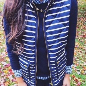 J.Crew Striped Excursion Vest