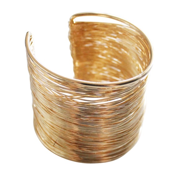 Jewelry - Gemma Gold Wire Cuff