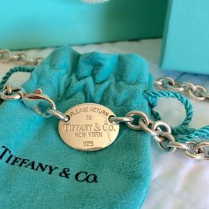 Tiffany & Co. "Return To Tiffany" Tag Choker 15.5"