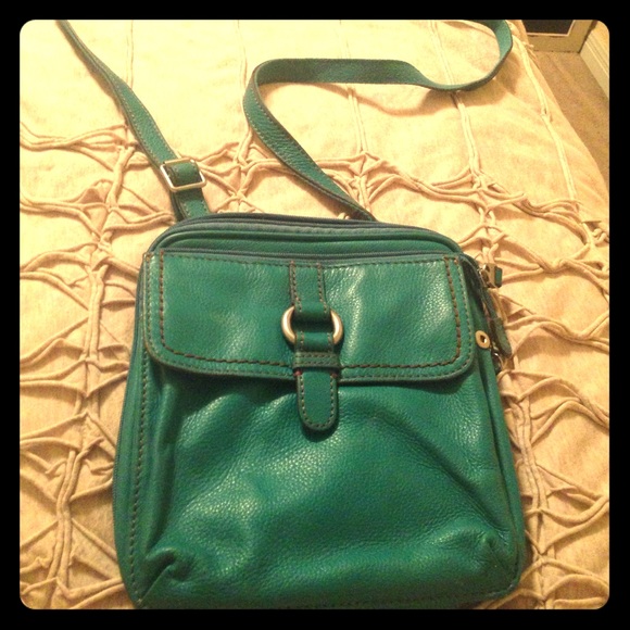Fossil turquoise Crossbody - Picture 1 of 3